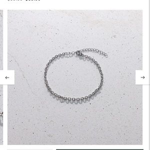 Andromeda dainty cable link bracelet